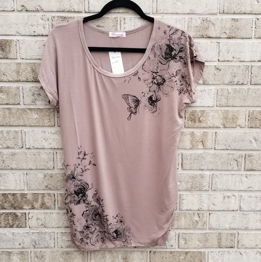 Mauve Short Sleeve Tee